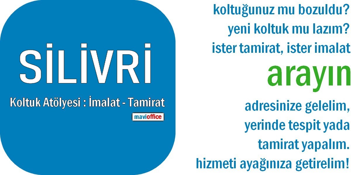 Silivri koltuk tamiri